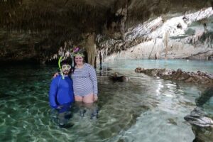 Small group tour in Tulum Ruins - Cenote Cave and GoPro pictures - Taak Bi Ha Cenote Snorkeling in Flooded Caves, With Lantern Light