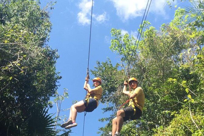 Snorkel, ATV, Zipline and Cenote Adventure from Cancun - Puerto Morelos Reef Stop and Speed-Boat Snorkeling: When the Water Shows Up