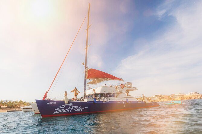 Snorkel & Sunset Sail in Cabo San Lucas - Where you meet at Finisterra and what to wear on a boat