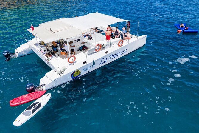 Snorkeling Catamaran Tour at Santa Maria Bay - Cabo to Santa Maria Bay: how this 3-hour catamaran day really runs