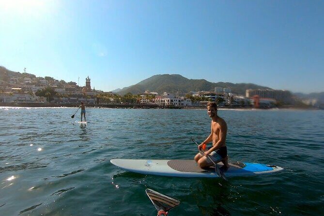 Stand Up Paddle Boarding Adventure in Puerto Vallarta - A SUP view of Puerto Vallarta’s waterfront