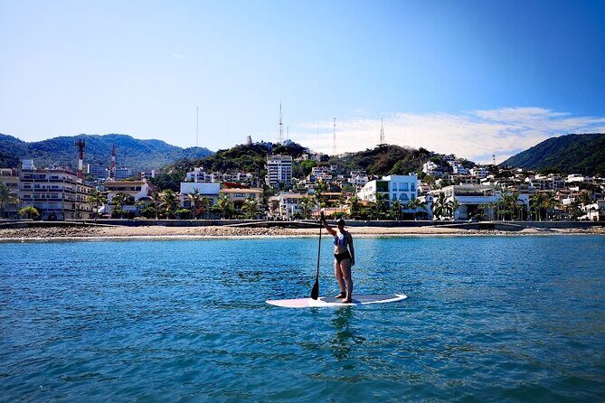 Stand Up Paddle Boarding Adventure in Puerto Vallarta - Stop 1: the Malecon boardwalk start you’ll actually remember
