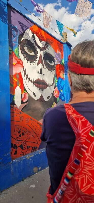 Street Art with an artist - Why Oaxaca murals feel different with an artist guiding