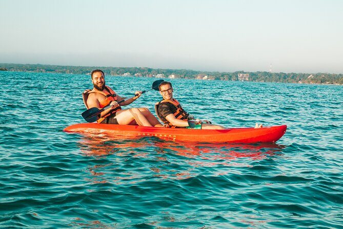 Sunrise Kayaking Tour in Bacalar with Breakfast and Photos - Balneario Ecológico: rest time plus eco-and-history talk