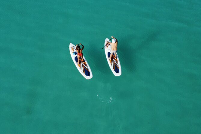Sunrise on Paddleboard with breakfast in the lagoon of 7 colors - On the Water: Paddleboarding at Sunrise with Breakfast Included