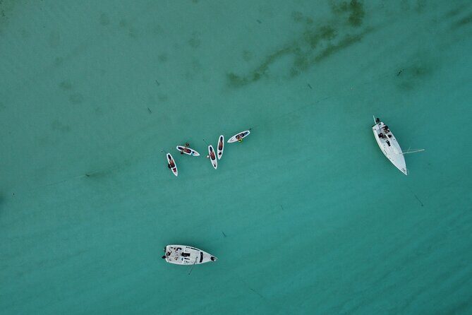Sunrise on Paddleboard with breakfast in the lagoon of 7 colors - Bird Island Stop: A Scene Change Without the Hassle