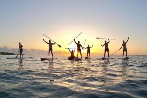 Sunrise Paddle Surf - The Lesson Phase: You Learn Basics Before You Paddle