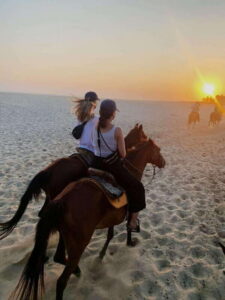 Sunset by Horse on the Beach - Hotel Pickup and the Drive to San Jose Manialtepec