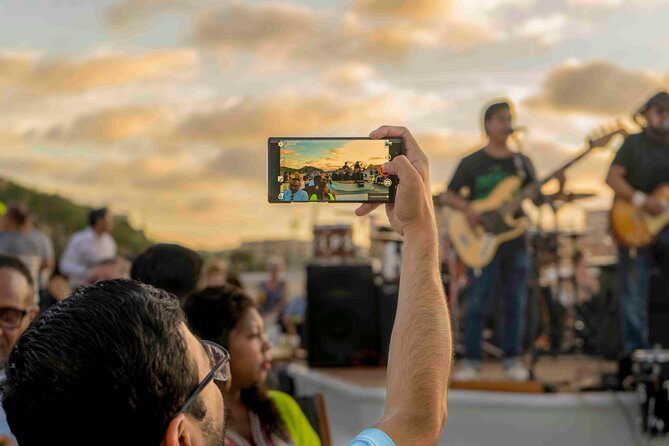 Sunset Mexican Dinner Cruise and Live Music in Cabo San Lucas - Meeting at Caborey Marina: Easy Start, One Small Fee Head-Up