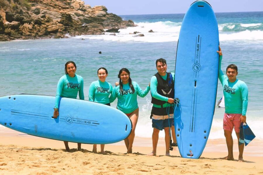 Surfing Lessons in Puerto Escondido! - The 2-hour reality: how this lesson actually moves
