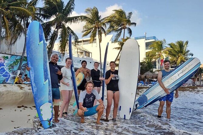 Surfing Lessons - Learn To Surf In Playa del Carmen - Where you meet near Fusion Beach: timing and the vibe you’ll walk into