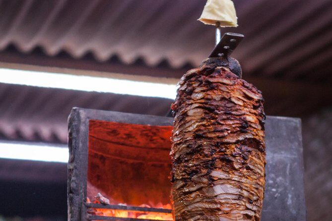 Taco Adventure Evening Food Tour with Vallarta Food Tours - El Carboncito and the pastor taco: ending with the PV classic