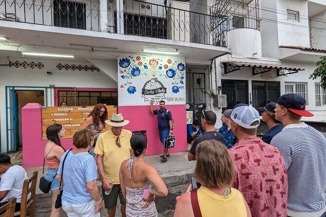 Tacos after Dark Tour with Vallarta Eats - The Walking Reality: Uneven Sidewalks After Dark