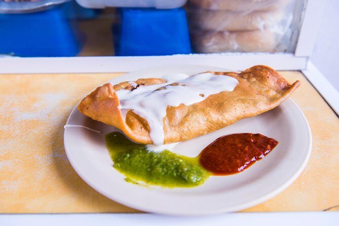 Taste of Puebla - Stop 1: the Puebla food walk with cemitas, mole, and tacos árabes