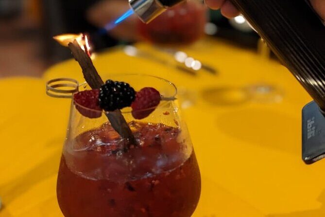 Tasting Vallarta Progressive Dinner Tour - River Cafe dessert and a traditional coffee cocktail to close it out
