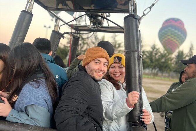 Teotihuacan balloon flight with cave breakfast and CDMX pickup - Cave breakfast: the best reason to come back down
