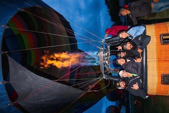 Teotihuacan balloon flight with cave breakfast and CDMX pickup - Optional time at the archaeological zone: pace yourself