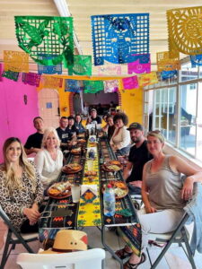 Teotihuacan Pyramids & lunch at my Grandma's house - The drive to the family home: coffee and conversation