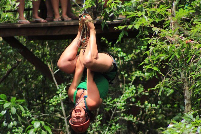 The best ATVs, zipline, cenote tour with lunch and transportation - ATVs Through the Jungle: Honda 250 and Yamaha 350 Feel the Part