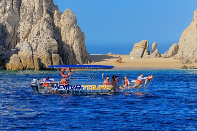 The Original Clear Boat – Cabo’s Signature Landmark Experience - A clear-hull boat makes Cabo look different