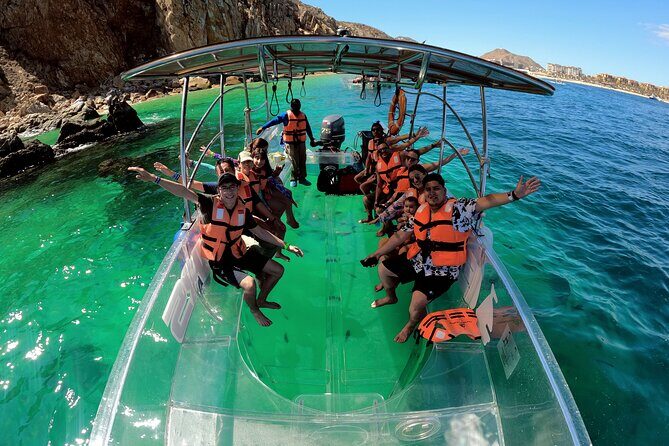 The Original Clear Boat – Cabo’s Signature Landmark Experience - Guides and captains: friendly service, but audio can vary