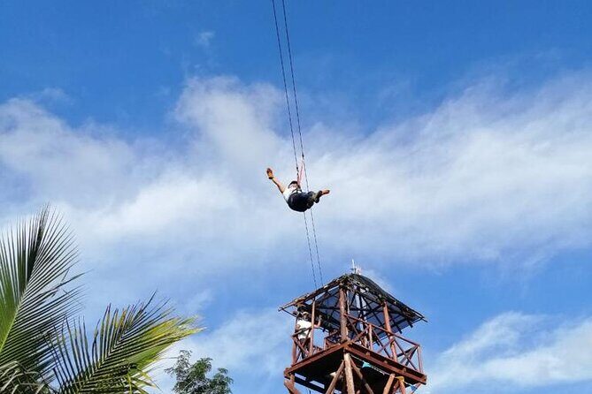 The Original Cozumel Zipline Adventure - The big physical reality: ladders, stairs, and who should go