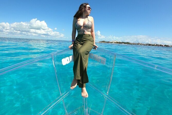 Tour Isla Mujeres excursion in Collective Transparent Boat - Weather and sea conditions: when the plan shifts