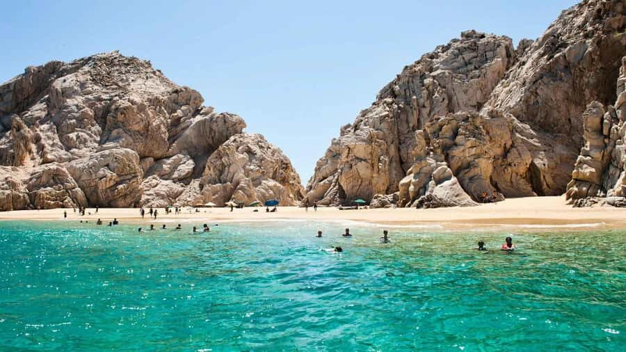 Tour the Arch of Cabo San Lucas and head down to Playa del Amor - Beach time at Playa del Amor, Playa Pelícano, or Playa El Médano