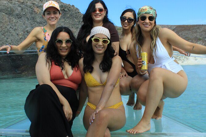 Tour to Arch in the only Clear Boat in Cabo Cruise Hotel PICKUP! - Photo packages, onboard picture flow, and the realities of wind