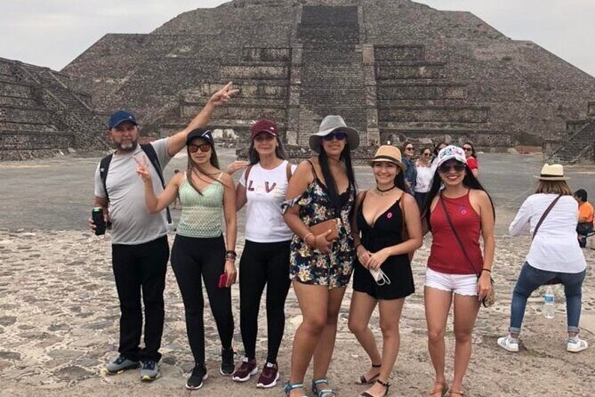 Tour to Teotihuacan includes Cuevas a mystical History - Teotihuacán on foot: Sun, Moon, Avenue of the Dead, and Quetzalcoatl