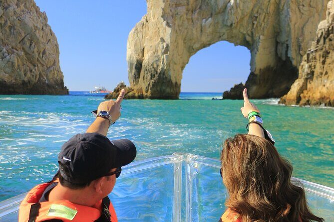 Tours in Cabo, Paseo al Arco and Fin de la Tierra in the only Clear Boat - Cabo’s Clear Boat is the shortcut to wow