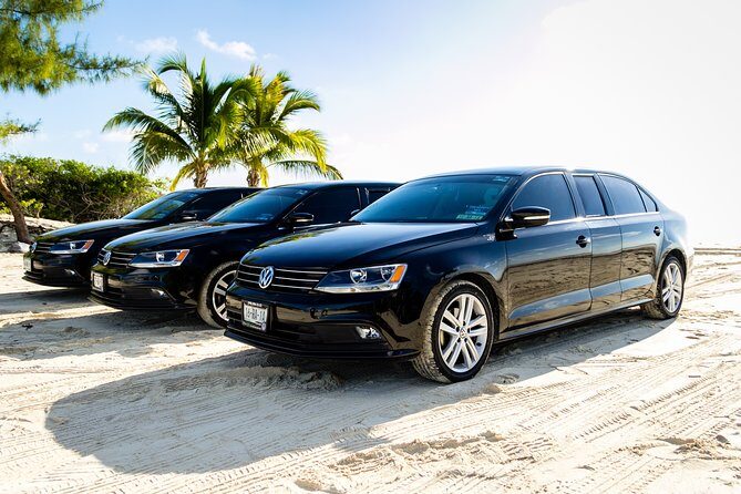 Transfers in Luxury Sedan from Cancun Airport - Inside the car: Wi-Fi, purified water, chilled towels, and cold beer