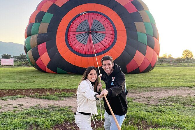Transportation and Hot Air Balloon Flight Teotihuacán - The port experience: great flight, but watch the sales energy