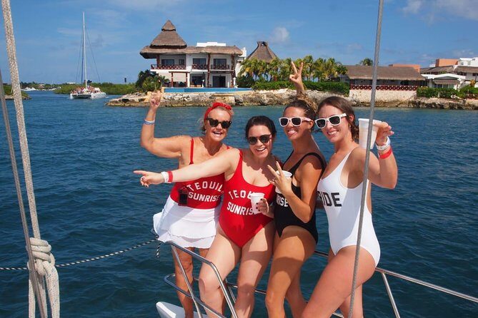 Trimaran La Lupita,Sail Away to Isla Mujeres from Cancun - The Big Star: Snorkeling at El Farito or Manchones Reef