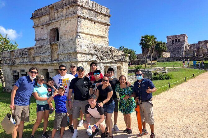 Tulum and 2 Cenotes Half Day Tour from Riviera - Tulum archaeological site: guided ruins and the best way to avoid chaos