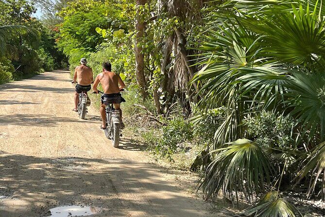 Tulum Area Experiences Guided E-Bike Tour- 3 Cenote's Snorkel/Swim & Local Lunch - The Cristal/Escondido block: another swim round with momentum