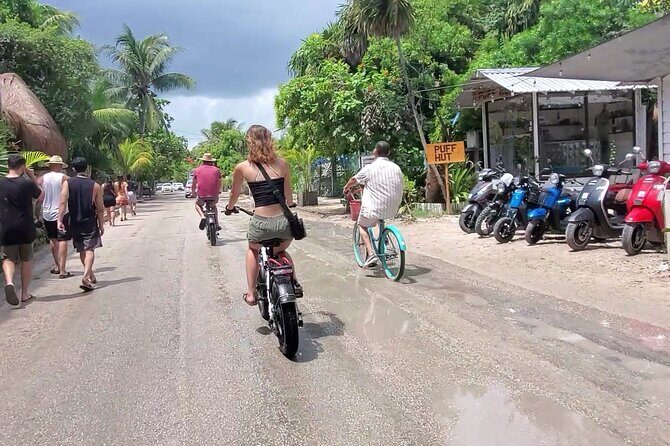 Tulum Area Experiences Guided E-Bike Tour- 3 Cenote's Snorkel/Swim & Local Lunch - ATV, scooter, or e-bike: why the ride choice changes the whole day