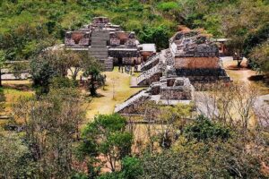 Tulum & Coba All Day Experience - Cobá archaeological zone: bicycle/tricycle entry and the cooperative fee