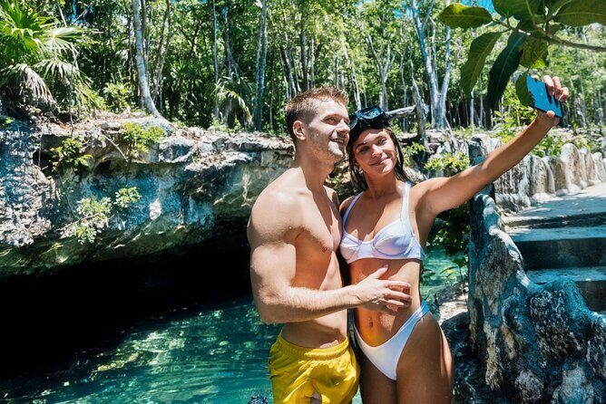 Tulum Day Trip Mayan Ruins and Cenote Swim - Cenote Puerta Maya swim: snorkeling, time limits, and what to pack