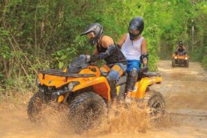 Tulum Extreme Mayan Adventure with ATV, Zipline and Cenote - Zip Lines Over the Jungle: Big Speed, Big Views, Real Rules