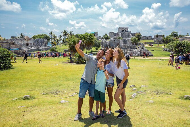Tulum Ruins + Cenote Express - Getting There (and Getting Off the Van): Pickup, Air-Conditioned Comfort, and Group Reality