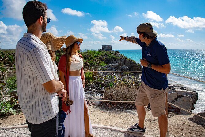 Tulum Ruins Guided Tour from Cancun and Riviera Maya - Inside Tulum Ruins: how the guided walk and free time usually work