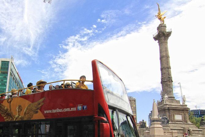 Turibus Hop On Hop Off Mexico City Tour - Historical Center Route: Big Icons Along Reforma to Antropología
