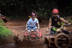 Ultimate 5x1 Combo with ATV, Ziplines, Cenote & Reef Snorkeling - Hotel pickup and the Puerto Morelos transfer