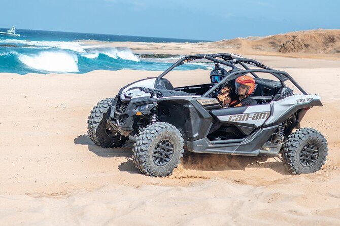 UTV 4X4 Cabo Adventure, Beach Ride & Tequila Tasting - UTV 4X4 realities: safety gear, lockers, and how the ride feels
