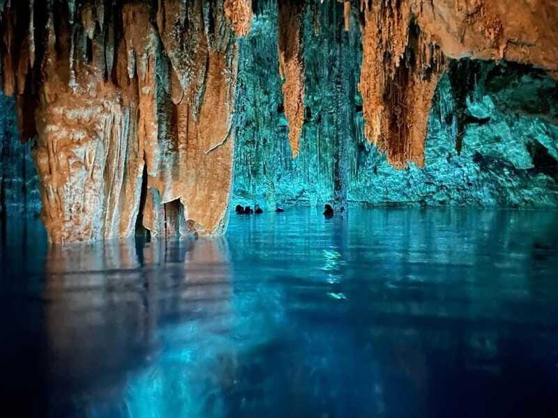 Uxmal: Mayan Archeological Tour, Hacienda visit & Cave Swim - Two cenotes swim plan: Carlota and Cenote Azul Maya
