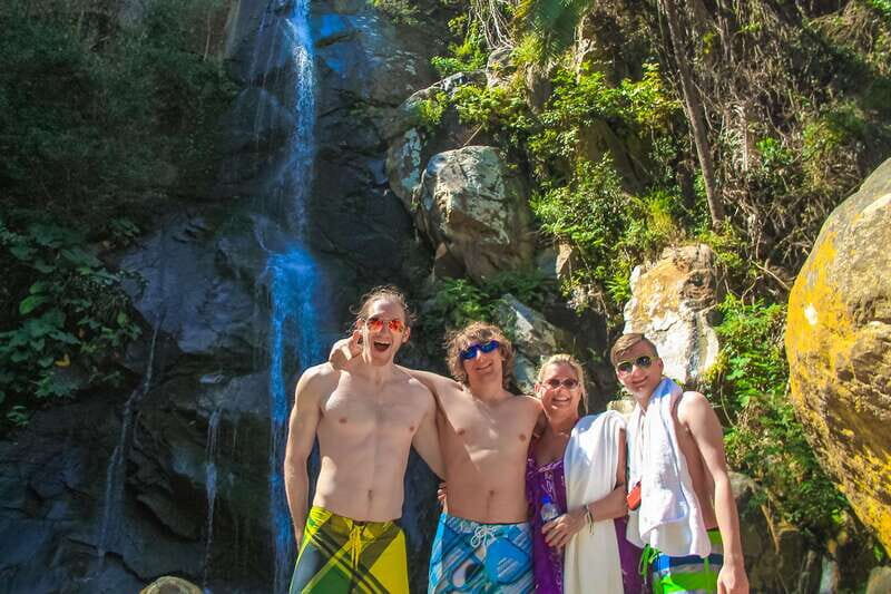 Vallarta: Yelapa Waterfall & Majahuitas Snorkel Adventure - Majahuitas Cove snorkeling and kayaking in a protected-feeling zone