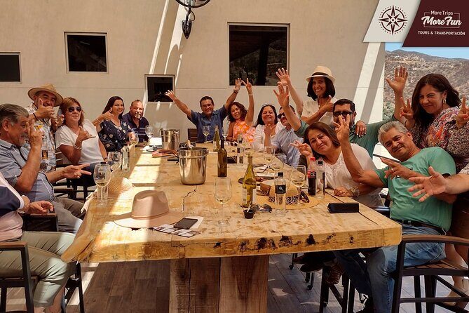 Valle de Guadalupe winery and brewery tours - When the guides really earn their tip: Rodrigo, Alfredo, Ricardo