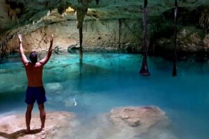 VIP Cenotes Private Tour (half-day) - Stop 1: Cenote Xunaan Ha and that open jungle swim feeling