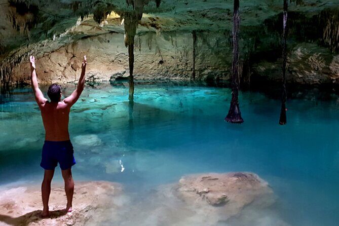 VIP Cenotes Private Tour (half-day) - Stop 1: Cenote Xunaan Ha and that open jungle swim feeling